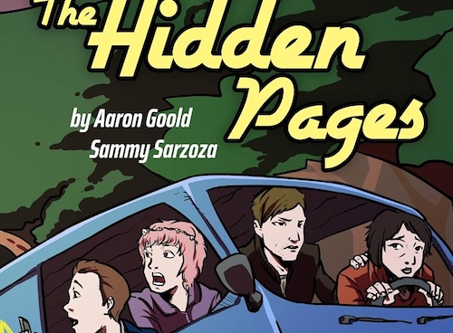 Novels by Aaron Goold: Hidden Pages Cover